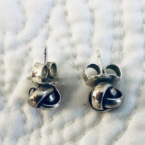 Small Love Knot Earrings